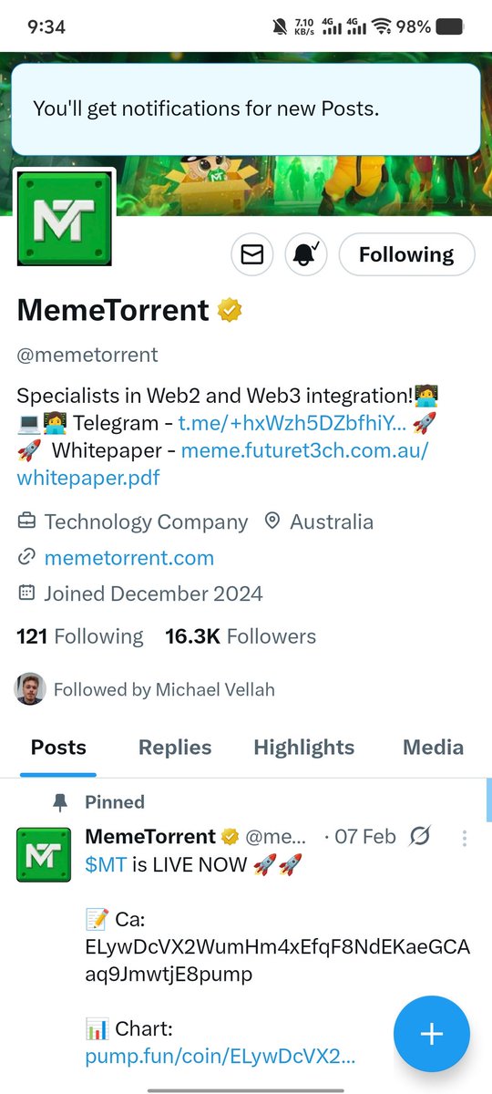 Rishadhosen's tweet photo. @memetorrent @michaelvellah Hello there Michael👋🏻 Notis on for both account. Thank you so much!🫡
@Rahimtasin
@Sohag16786851 https://t.co/XOoYiaa08H