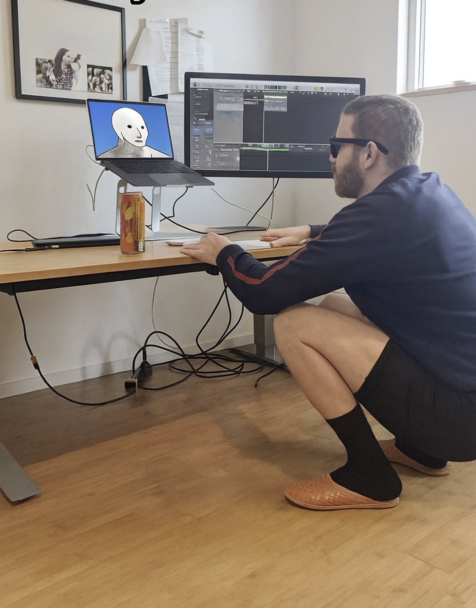 Omaxbull's tweet image. Just sold my chair to buy $NPC dip.