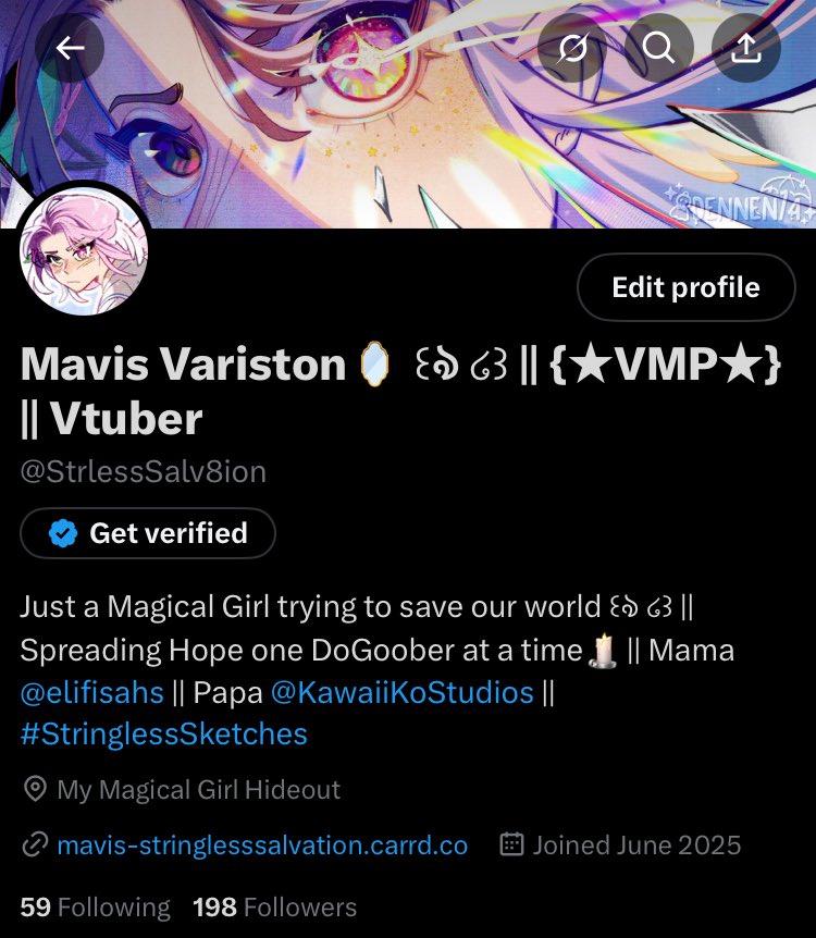 Mavis Variston🪞 ꒰ঌ ໒꒱ || {★VMP★} || Vtuber tweet media