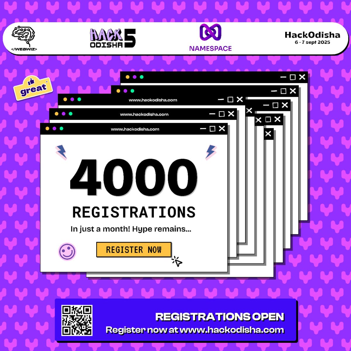 Hackodisha 5.0 tweet media