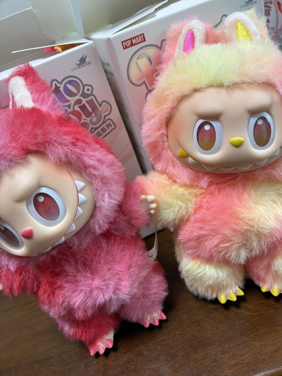 念願の。やっと届いた
やばいやばいやばい可愛すぎる🫶

これでやっとlabubu持ちになりました🫶