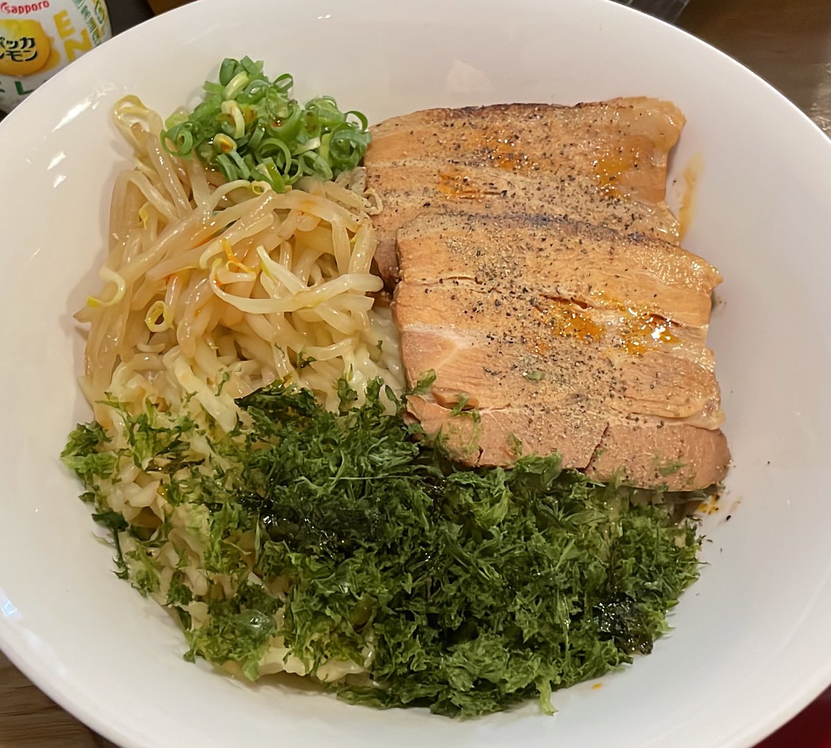 eXtAHf9lDUebyOk's tweet photo. 煮干油まぜそば＆漁師のまかない海苔持参@ラーメンは好きですか 一関

久々に。いやー美味しい😋🍜 https://t.co/ErzzlDXVgU