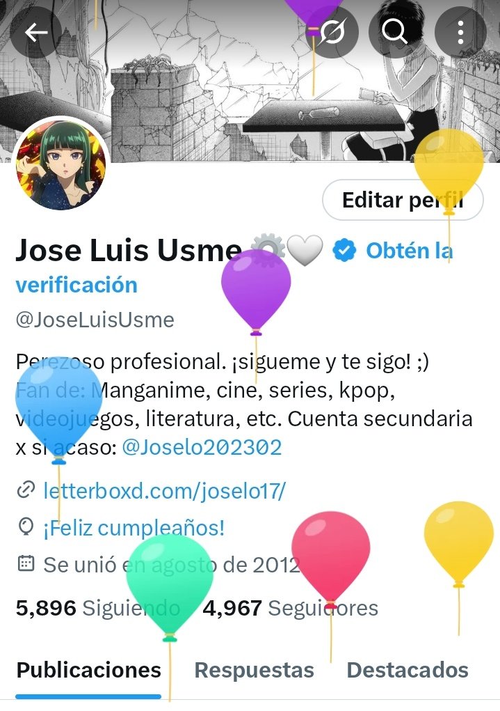 Ah, yo pensé que eso de los globos lo habia quitado ya el Muskas