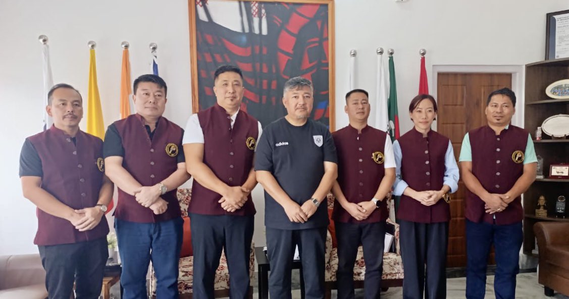 Had a fruitful meeting with the new team of the Nagaland Badminton Association led by Dr. Watizulu Suzumeren, Vice President of the Badminton Association of India.

We discussed strategies to grow the sport and launch programmes for grassroots talent identification &amp; development.