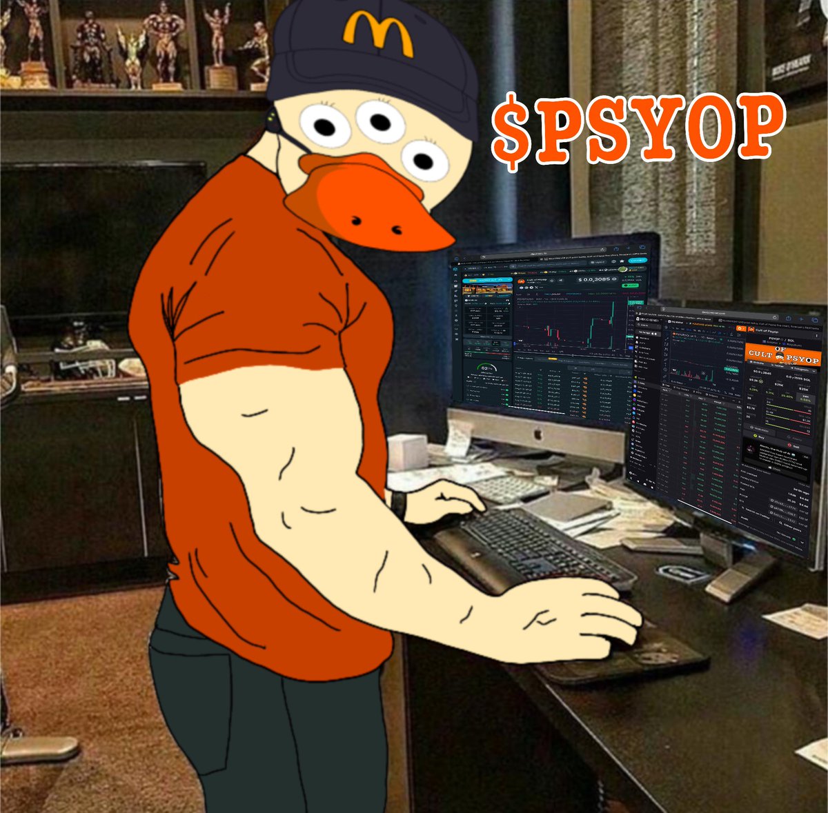 Cult of $PSYOP is now updated on 
Dexscreener and Dextools 

gA78NpUYGt73CvaworsxmSDj1UCJzErqLo1vp99CULT

dexscreener.com/solana/gA78NpU…

dextools.io/app/en/solana/…