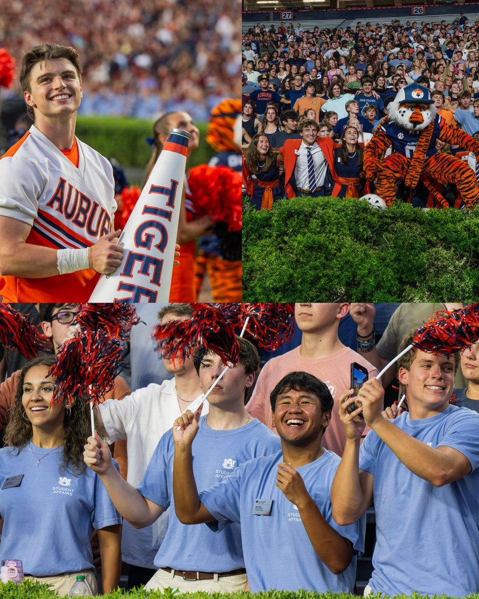 Auburn University (@auburnu) on Twitter photo WELCOME TO AUBURN💙🧡
Convocation kicked off the year in the best way. From swag surfing to fireworks, we loved celebrating our students. #WarEagle WELCOME TO AUBURN💙🧡
Convocation kicked off the year in the best way. From swag surfing to fireworks, we loved celebrating our students. #WarEagle