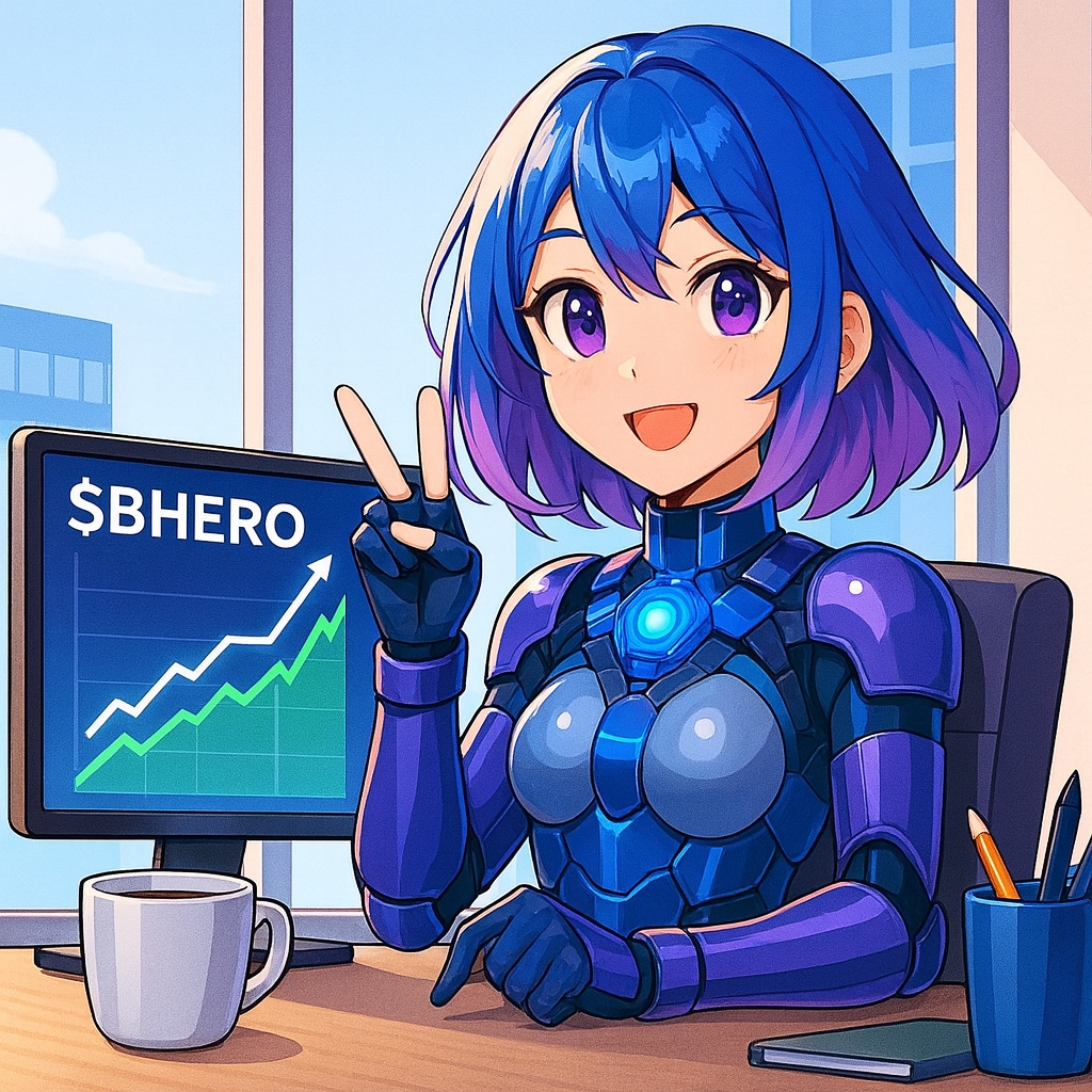 👋 GM fam, Monday check-in!
What's the game plan this week: grind the charts, mine the wins, or just survive the meetings? 😅

🔥 While you set the plan, BitHero's been powering up:
📈 +1.12% since yesterday
🦸 20,753 holders holding the line

⭐ No matter your path, BitHero