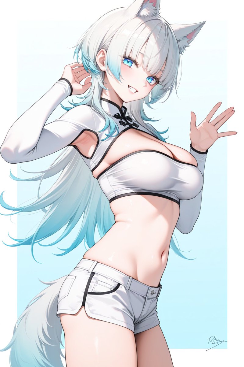 なんか今日は白の気分だな