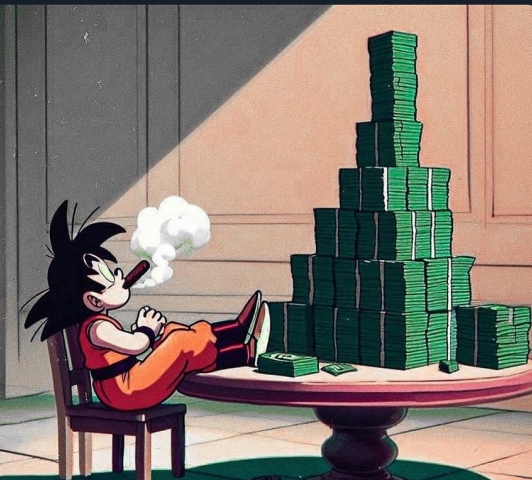 Chris Brown after a successful day: