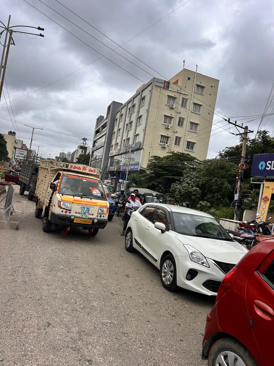 Tellapur Neighborhood Association - TeNA (@tellapurn) on Twitter photo <a href="/revanth_anumula/">Revanth Reddy</a> <a href="/CYBTRAFFIC/">Cyberabad Traffic Police</a> <a href="/Collector_SRD/">Collector Sangareddy</a> <a href="/mctellapur/">TELLAPUR MUNICIPALITY</a> Tellapur residents suffer daily due to huge potholes from heavy construction vehicles & chaotic school bus traffic.Urgent request to authorities: take up at least temporary road repairs to save time,money & prevent accidents <a href="/revanth_anumula/">Revanth Reddy</a> <a href="/CYBTRAFFIC/">Cyberabad Traffic Police</a> <a href="/Collector_SRD/">Collector Sangareddy</a> <a href="/mctellapur/">TELLAPUR MUNICIPALITY</a> Tellapur residents suffer daily due to huge potholes from heavy construction vehicles & chaotic school bus traffic.Urgent request to authorities: take up at least temporary road repairs to save time,money & prevent accidents