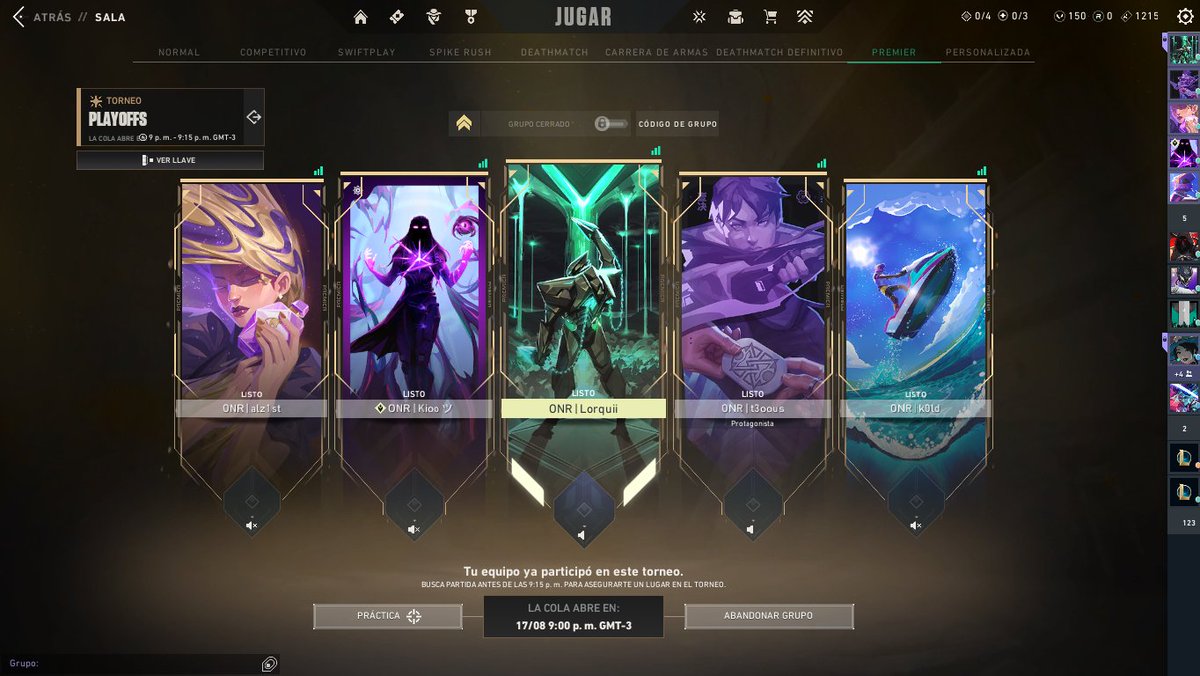 Casi 4 meses de luchas, entrenamientos, sudor y lágrimas logramos los 2 objetivos que planteamos en este año, no puedo expresar el amplio orgullo que tengo por este roster que son más que un equipo, somos una familia, Muchas gracias por el esfuerzo y dedicación. <a href="/oniriagaming/">Oniria Gaming</a>