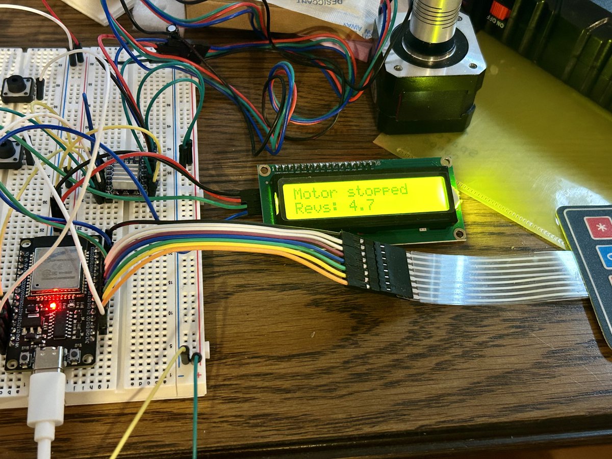 PacificCustomEn's tweet photo. 🎉 New Blog Post! Learn to master the ESP32 with our "Step Into Action" guide! Control a stepper motor using DR8825, LCD, &amp; keypad. Perfect for beginners! Check it out: https://t.co/Z6UvjNVDAp #ESP32 #Engineering #DIY #PacificCustomEngineering https://t.co/J8RvvxZQFL