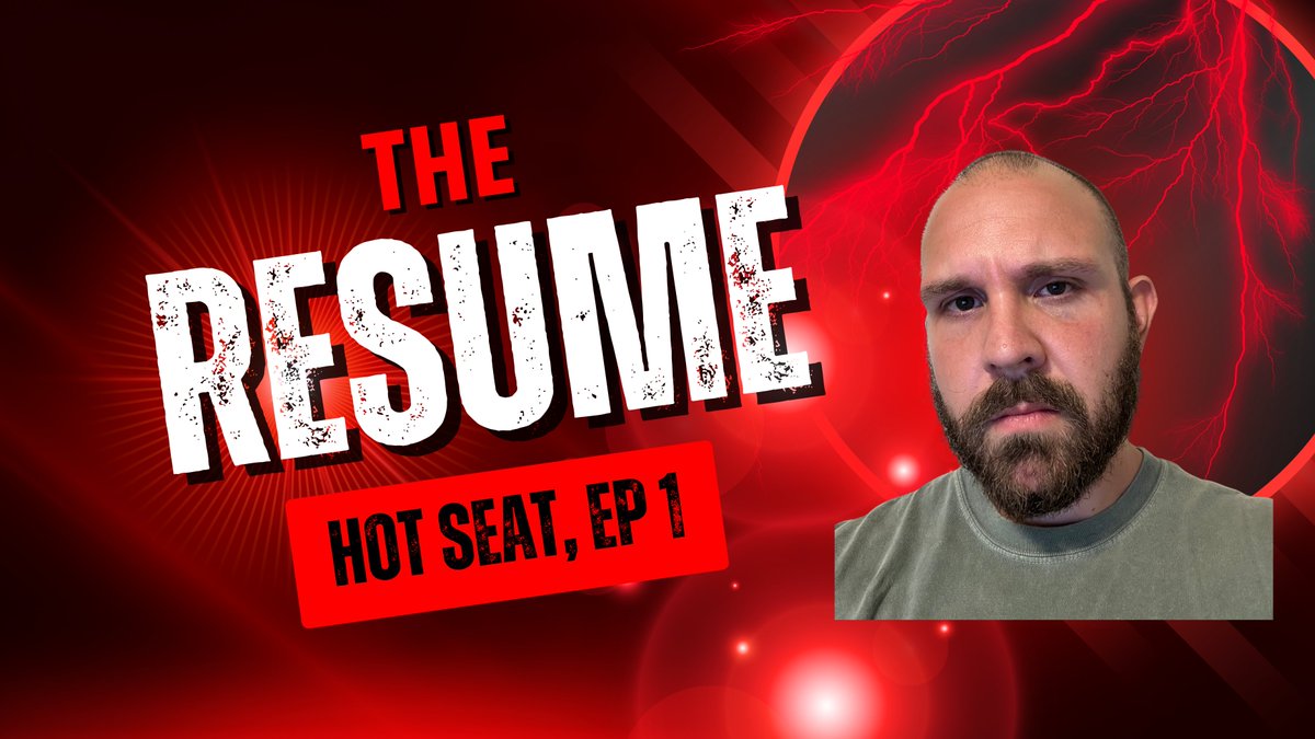 NEW YOUTUBE VIDEO DROPPED

The Resume Hot Seat
Episode 1

See what this guy did wrong that was holding him back from breaking into the industry

View on YT youtu.be/oie1-zsVpWY