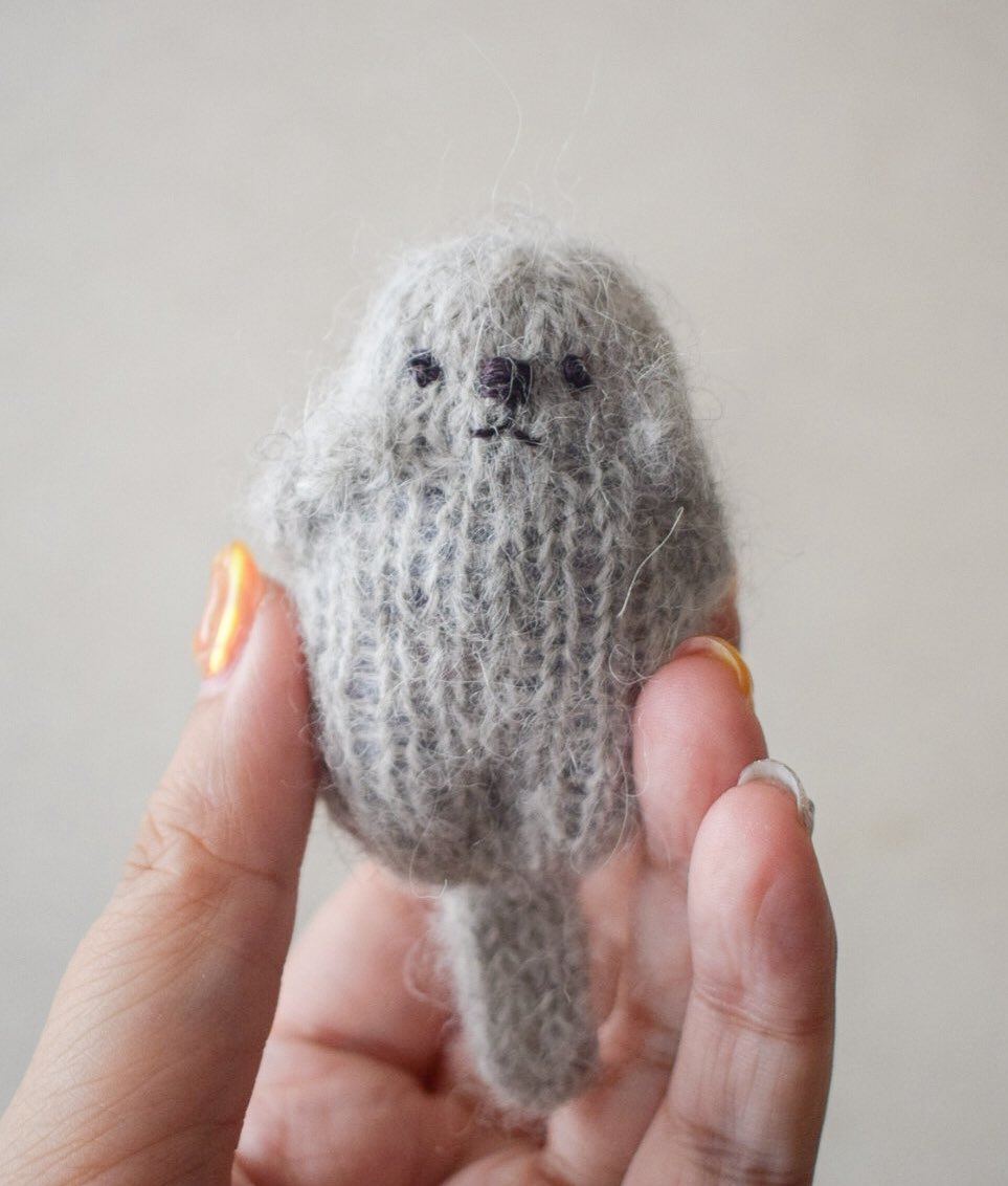 ラッコを編んだ🦦