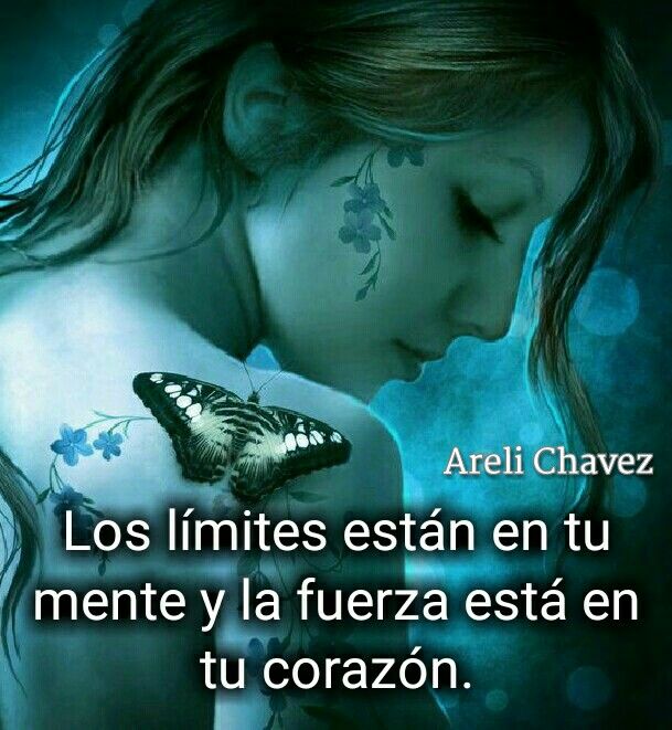 "Los límites están en mente y la fuerza está en tu corazón." 🌠🦋🩵💫
#ReflexiónDelDía