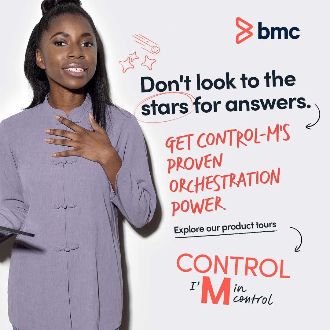 I get asked all the time: “Why Control-M?” The answer’s simple - visibility, control, and end-to-end orchestration. It’s why so many teams choose it over Astronomer. 👀 

Explore the tour: bit.ly/456iNSf