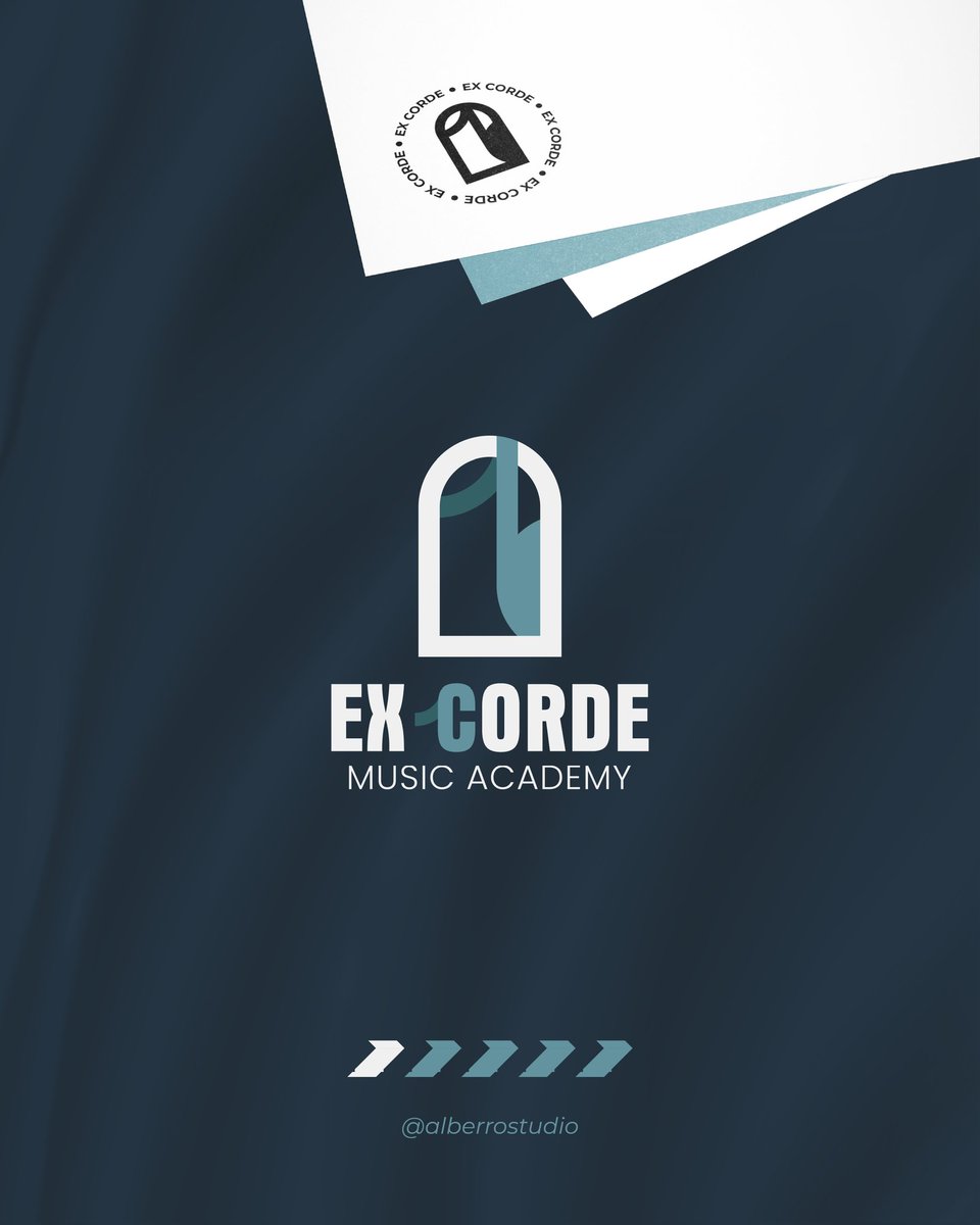 AlberroStudio's tweet image. Hoy terminamos nuestro primer proyecto web (¡y también nuestra primera marca para una academia de música!)