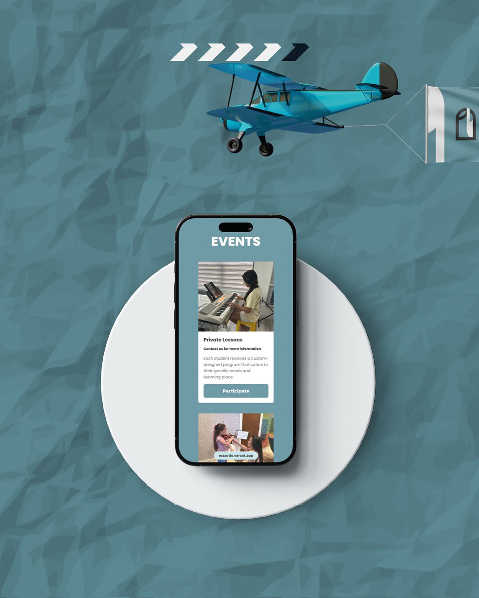 AlberroStudio's tweet image. Hoy terminamos nuestro primer proyecto web (¡y también nuestra primera marca para una academia de música!)