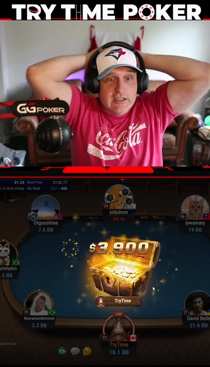 Big first day of WSOP Online and already hitting gold. 💰♠️

#WSOPOnline #WSOP2025 #GGpoker #PokerLife #Bink

youtube.com/shorts/4w-IDqJ…