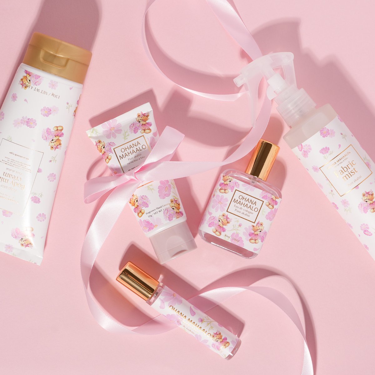 オハナマハロ』から、季節限定の香り“プニ アカハイ”シリーズが登場