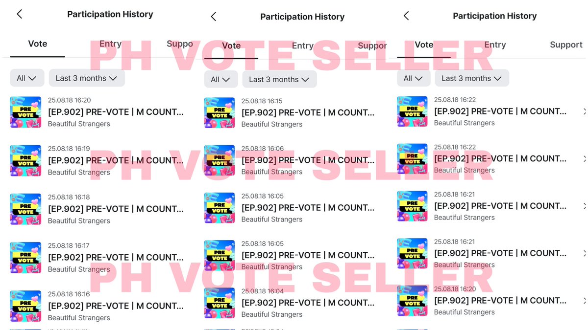 PH VOTE SELLER. (@phvoteseller) on Twitter photo Congratulations to #TXT for winning our MCOUNTDOWN PREVOTE giveaway!π₯³π
Voted 25 π« prevotes for TXT. 
Thanks for the fans participation. π«Άπ»
wts
30 π« prevotes = $1 | β±56
15 ποΈ live votes = $1 | β±56 Congratulations to #TXT for winning our MCOUNTDOWN PREVOTE giveaway!π₯³π
Voted 25 π« prevotes for TXT. 
Thanks for the fans participation. π«Άπ»
wts
30 π« prevotes = $1 | β±56
15 ποΈ live votes = $1 | β±56