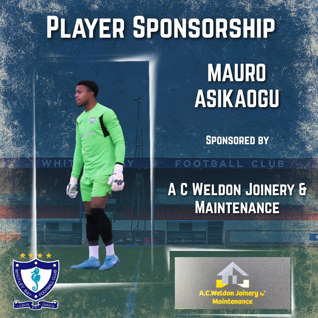𝗡𝗘𝗪 𝗦𝗣𝗢𝗡𝗦𝗢𝗥 | Thank you to Adam Weldon at A.C Weldon Joinery &amp; Maintenance for his sponsor of <a href="/MauroAsikaogu/">Mauro A</a> 🤝