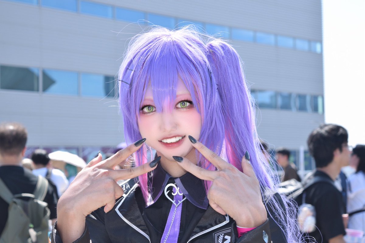 Cosplay】 ⚠️コスプレ・女装注意⚠️ hololive 『常闇トワ(制服衣装