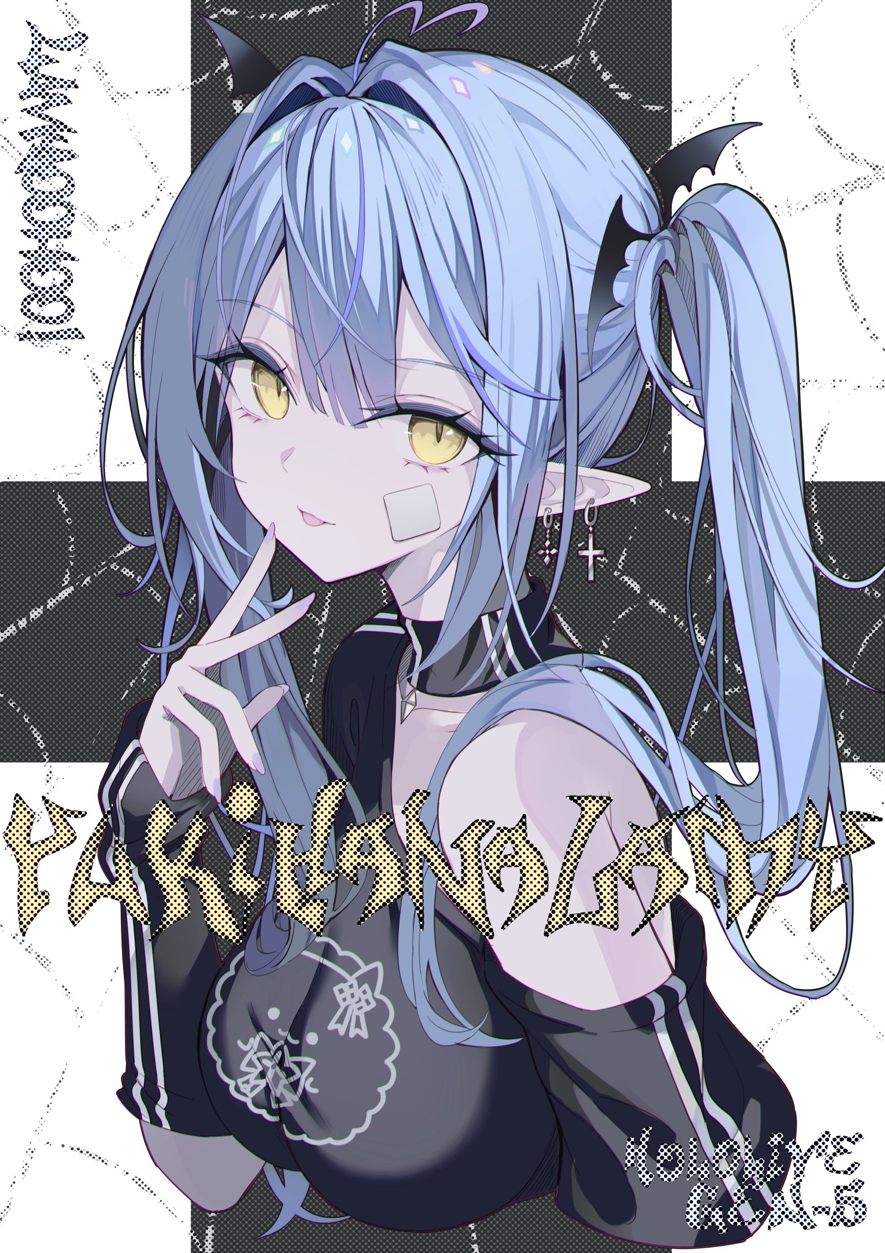 夏コミ C106 リン ☆ ユウ 雪花ラミィちゃん等身大タペストリー