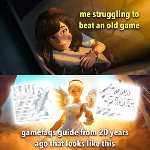 Les FAQs de ce genre sont des trésors archéologiques au même titre que les soluces de magazines 90es. 
Ecrites par des passionnés désintéressés, sans pub, sans blabla, concises, efficaces et parfois même encyclopédiques.
Elles participent intégralement à une expérience "retro"