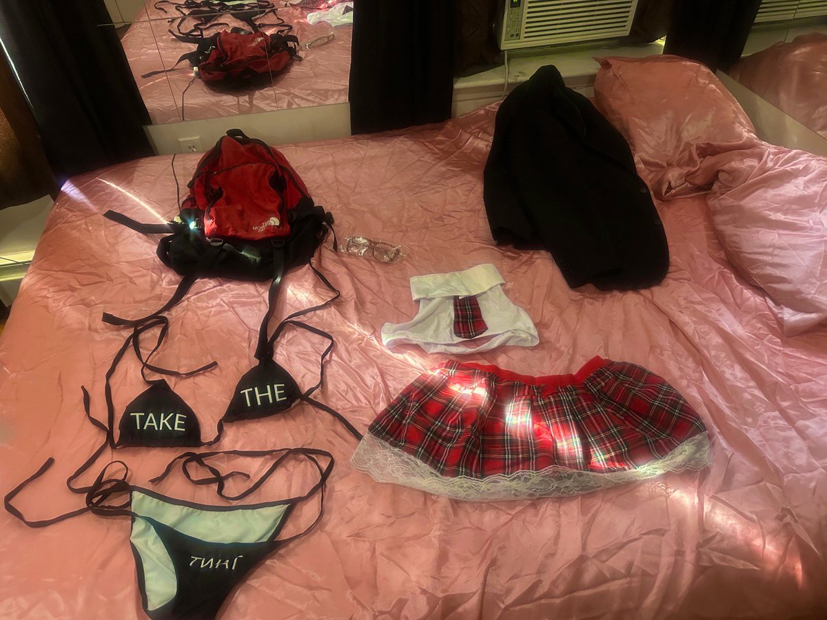 Takethetwat's tweet photo. I provide the outfits. Look at @FoxxxRylee dressed as one of my many naughty schoolgirls. #TakeTheTwat 
https://t.co/AymsQJSR51 https://t.co/DQpcsNHXPU