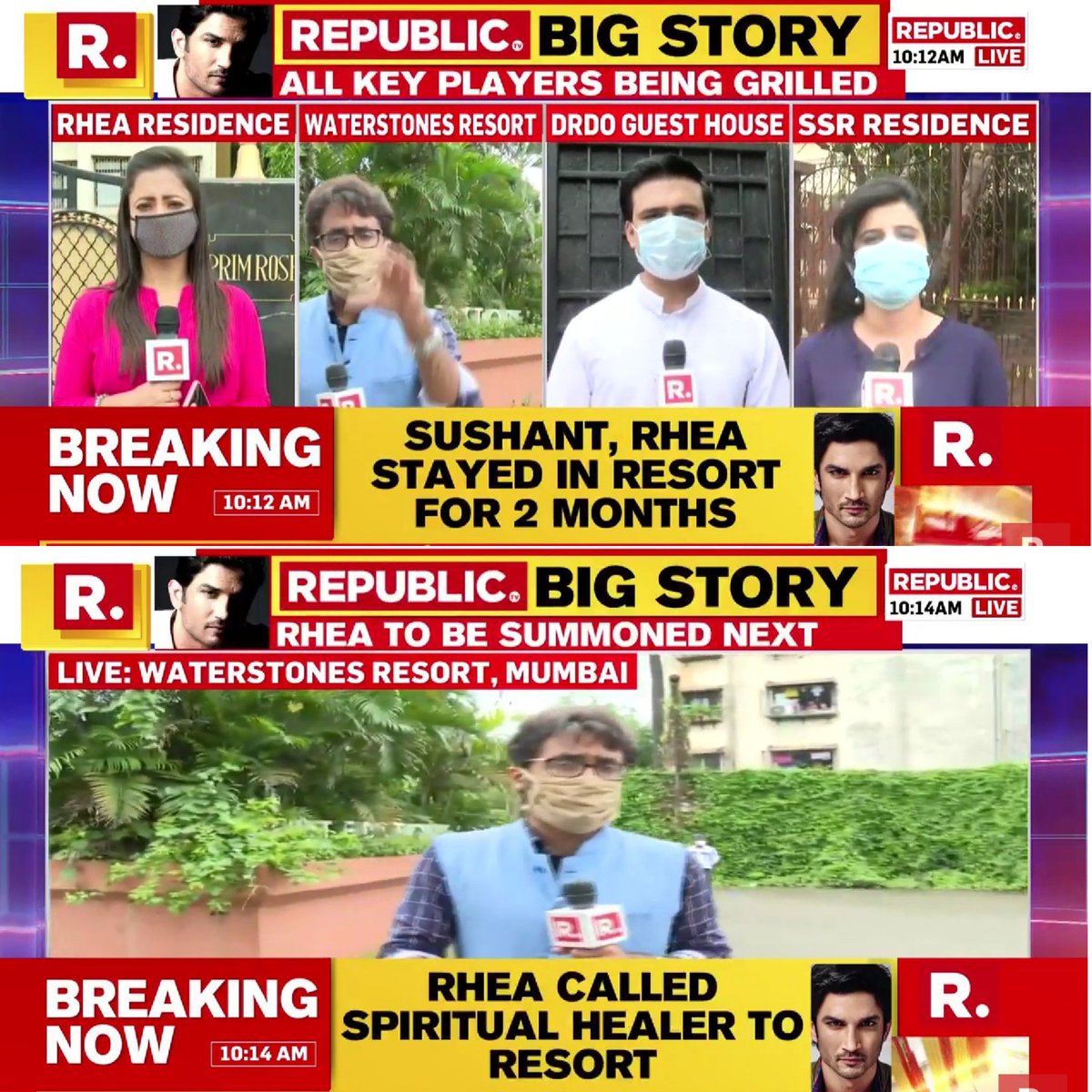 Jack kate❤ (@jackkate4ever) on Twitter photo What happened at Waterstone Resort in 2 mnths Sushant & Rhea🐍stayed there??
Was Sushant held captive & drugged.??
Who & Why was the spiritual healer brought by Rhea🐍??
<a href="/PMOIndia/">PMO India</a> <a href="/HMOIndia/">गृहमंत्री कार्यालय, HMO India</a> <a href="/DoPTGoI/">DoPT</a> <a href="/Copsview/">Praveen Sood</a>
#BoycottBollywood
SSRCase Awareness Campaign What happened at Waterstone Resort in 2 mnths Sushant & Rhea🐍stayed there??
Was Sushant held captive & drugged.??
Who & Why was the spiritual healer brought by Rhea🐍??
<a href="/PMOIndia/">PMO India</a> <a href="/HMOIndia/">गृहमंत्री कार्यालय, HMO India</a> <a href="/DoPTGoI/">DoPT</a> <a href="/Copsview/">Praveen Sood</a>
#BoycottBollywood
SSRCase Awareness Campaign