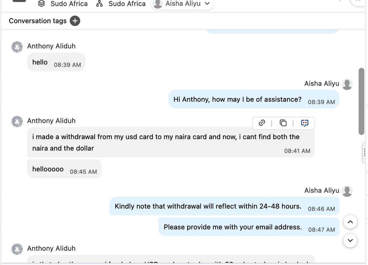 RootbySudo's tweet photo. Hi Anthony,
 We completely understand your frustration and truly appreciate your patience. Please be assured that the response you received was from one of our customer care representatives, not an automated bot. Your complaint has already been reviewed and is currently being resolved. We’ll update you as soon as it’s completed.
Thank you for bringing this to our attention.