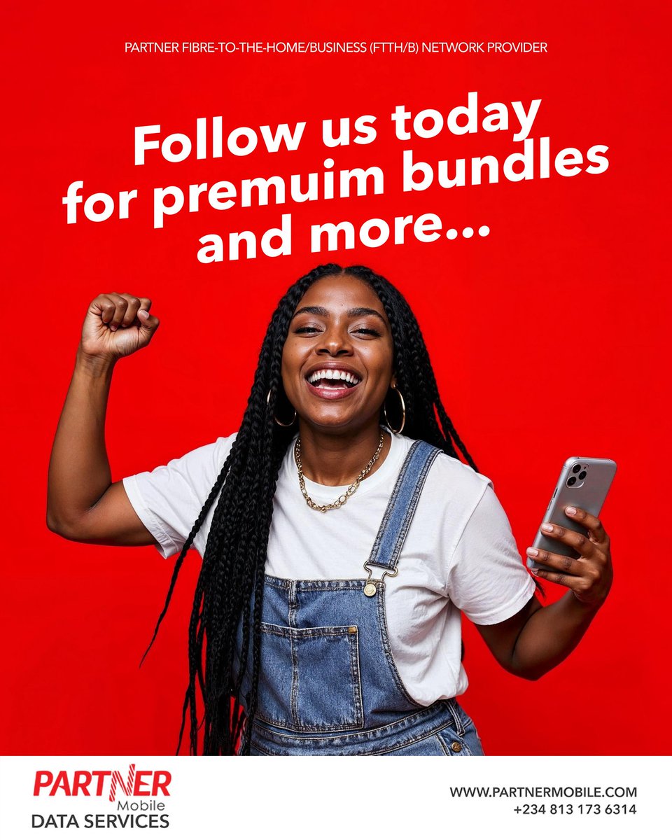 PartnerFtth's tweet photo. You want to enjoy the good life ?
Then follow us to stay connected and get updates of our premium bundles and more
#partnerftth https://t.co/2SGOf0fAv1