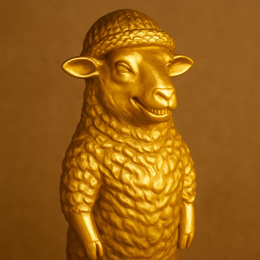 sheepwifhatcoin's tweet photo. The sheeple worship idols. The baaaaaaaaaahlions embody them, Trust in $SWIF. https://t.co/YUHT1yi2Jb