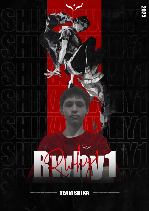 Vexxmgmnt's tweet photo. Poster for Rwhy1 (First ever poster I have made don’t judge) https://t.co/hy6CbznXmA