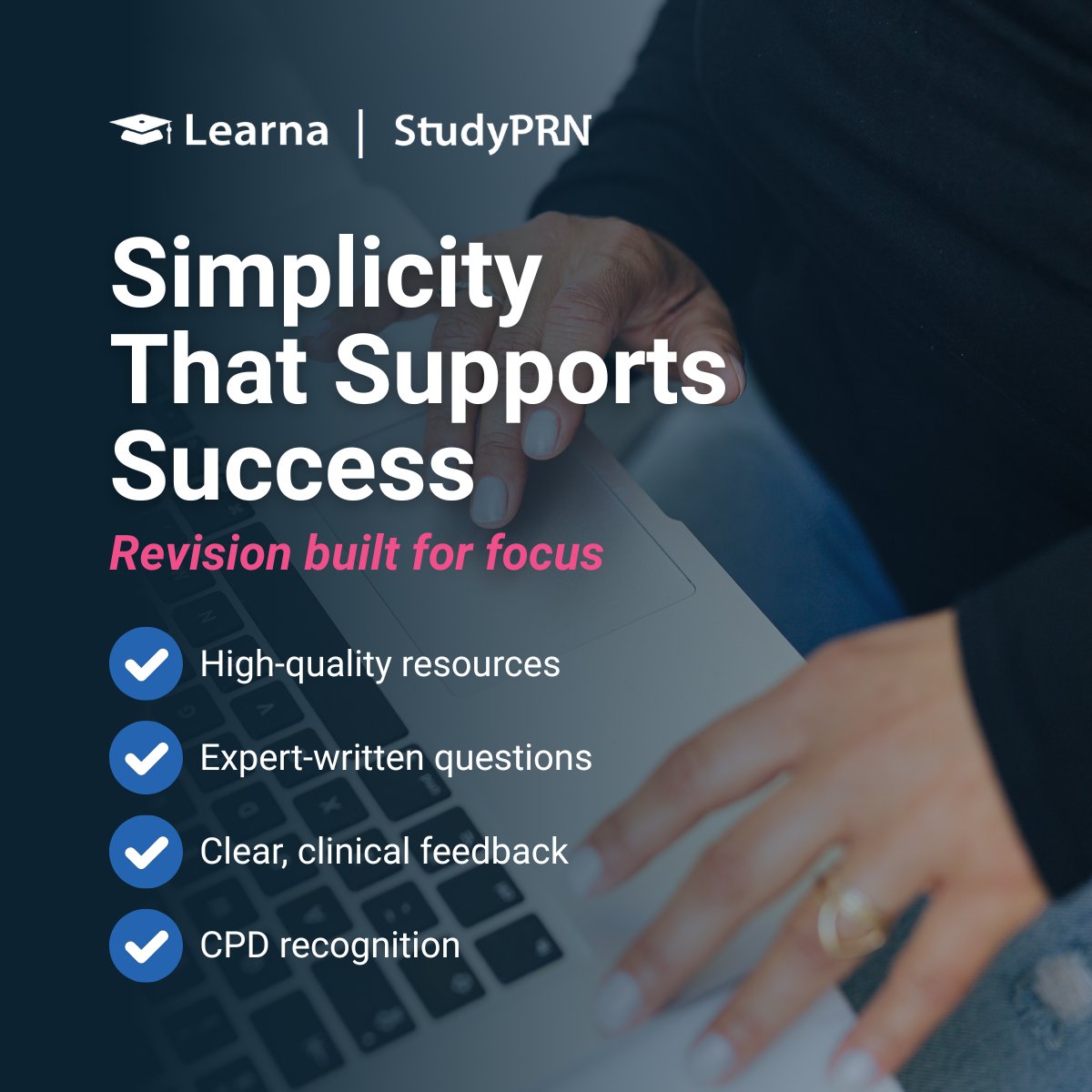 StudyPRN's tweet image. Our platform is built to help you succeed. No distractions. No unnecessary features.

We’re constantly improving our content to make sure what you’re studying is relevant, reliable and designed to help you move forward ⏩

Start learning today: studyprn.com/?utm_medium=so…