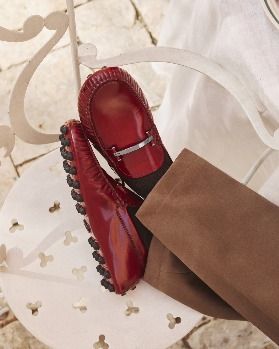 ◆TOD'S 最新作◆パテントレザー パンプス/Biscotto◆ ◇TOD'S 最新作◇パテントレザー パンプス/Biscotto◇ (TOD'S
