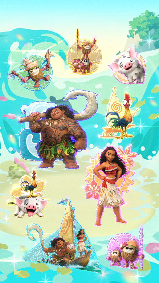 ディズニーのお散歩アプリ 『#DisneySTEP』に #モアナ アイテム登場