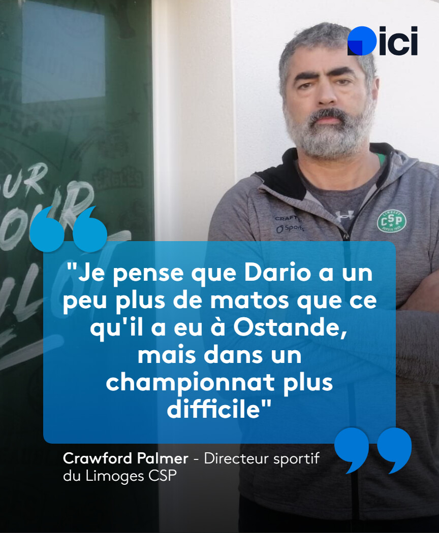 💚 Avec le directeur sportif du Limoges CSP Crawford Palmer, on détaille le recrutement du Limoges CSP qui reprend l'entraînement ce lundi
🎙️ Une équipe "avec un peu plus d'armes" que la saison dernière
➡️ l.ici.fr/qo8