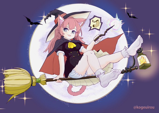 魔女のMawyちゃん(@fuki_nyan さんのOC)
#Skeb ご依頼ありがとうございました😊感謝 