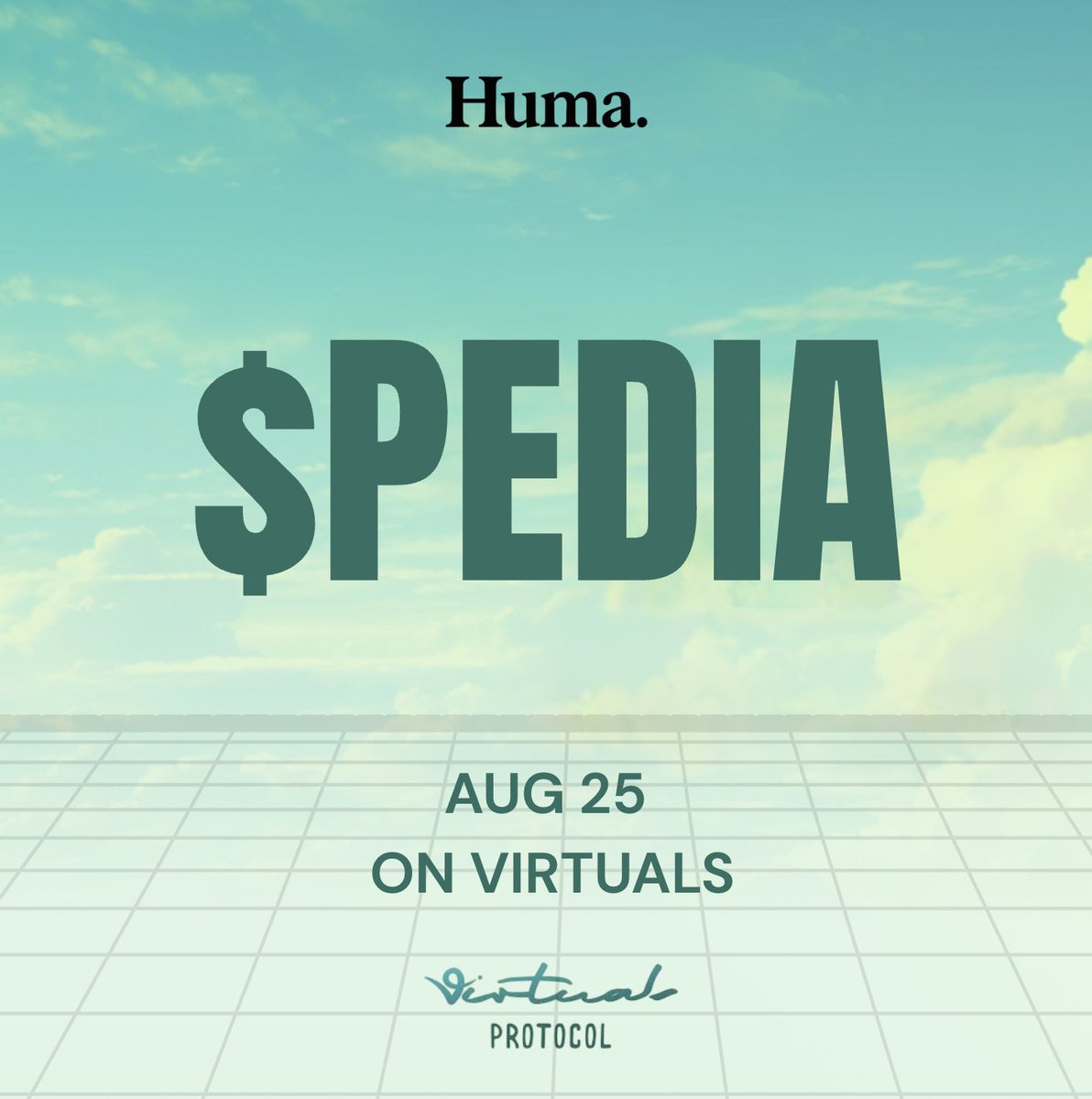 nuwa_world's tweet photo. $PEDIA launches on @virtuals_io Aug 25.

Stay tuned &amp; Ready to blast off. #Humapedia

Get in or watch rocket fly past you. 🚀 https://t.co/ZGaab7TKLg