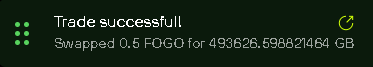 Day 22 of 30 <a href="/FogoChain/">Fogo</a> 

I bought the $GB (Gigablaze) token.
It’s a cool and truly community-driven token.

➤ No spam airdrops of 0.001 tokens just to boost holder counts
➤ No false promises
➤ All rewards in case of a win are shared among holders, not given to just one person