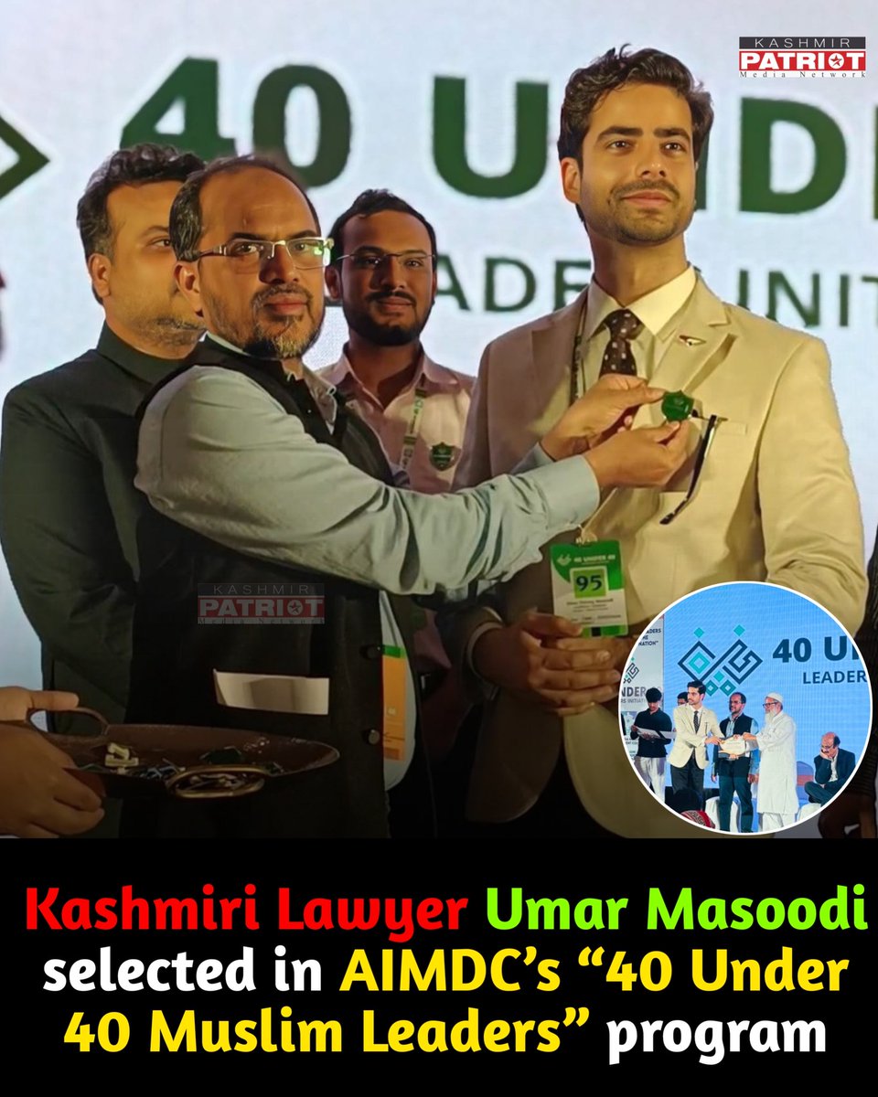 Kashmiri Lawyer Umar Masoodi selected in AIMDC’s “40 Under 40 Muslim Leaders” program
<a href="/umar_masoodi/">Umar Masoodi</a>
