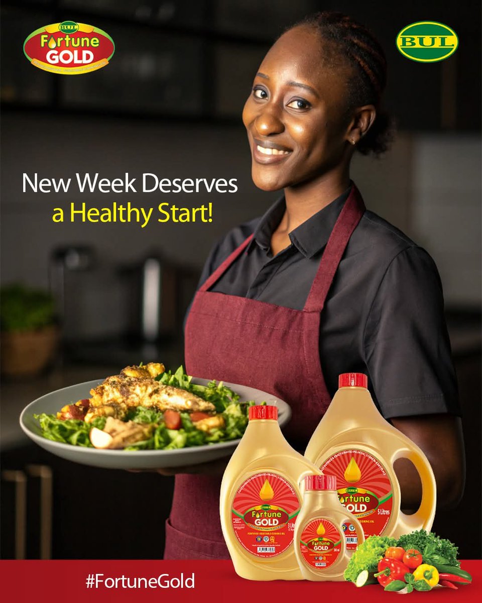 Taking You To The Top 🔥 (@hillsfmkabale) on Twitter photo #hillsfmcookingtips // <a href="/BidcoUganda/">Bidco Uganda Limited</a>
Kickstart your week with a tasty, wholesome salad made to perfection using Fortune Gold Cooking Oil.
Light, healthy, and packed with Vitamin A for everyday goodness.
#HappyHealthyLiving
#FotuneSpaghetti
#hillsfmmealsandmusic
#hillsfmamtopm #hillsfmcookingtips // <a href="/BidcoUganda/">Bidco Uganda Limited</a>
Kickstart your week with a tasty, wholesome salad made to perfection using Fortune Gold Cooking Oil.
Light, healthy, and packed with Vitamin A for everyday goodness.
#HappyHealthyLiving
#FotuneSpaghetti
#hillsfmmealsandmusic
#hillsfmamtopm