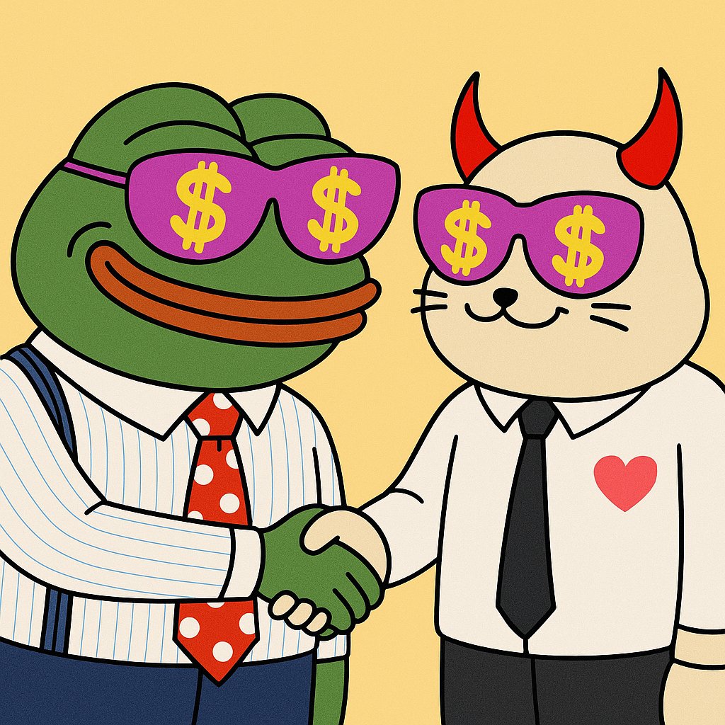 happy (@hlcdoteth) on Twitter photo Sappy Seals ink historic partnership with <a href="/WEPEToken/">Wall Street Pepe</a>
Analysts estimate fair market value:
- $0 per mint
- 5,000 supply
- minting 22 August
Giveaway live in Sappy discord. Secure that bag💰 Sappy Seals ink historic partnership with <a href="/WEPEToken/">Wall Street Pepe</a>
Analysts estimate fair market value:
- $0 per mint
- 5,000 supply
- minting 22 August
Giveaway live in Sappy discord. Secure that bag💰