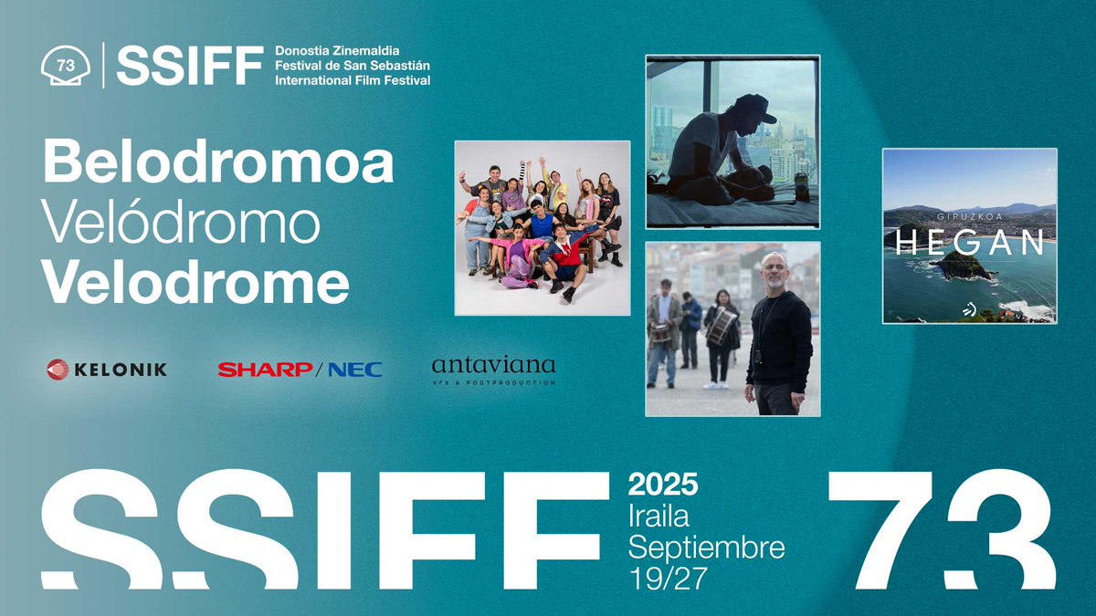 #73SSIFF #Velódromo 🎟️ Mañana (19 de agosto) se ponen a la venta las entradas para el Velódromo, donde habrá dos pases de Go!azen y se estrenarán Rondallas y Hasta que me quede sin voz.

🎶🏫 El auditorio con capacidad para +2.000 personas también será el escenario del