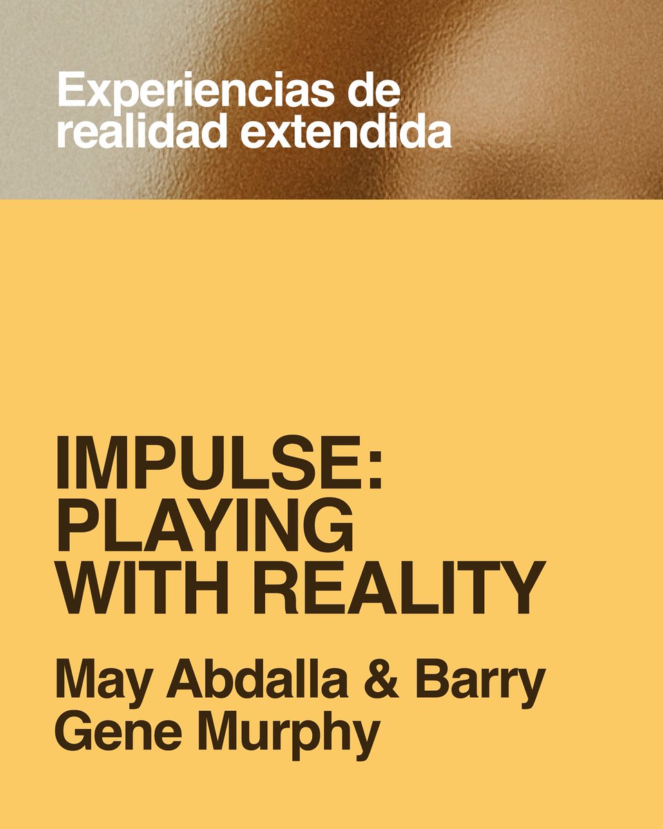 link_ovd's tweet photo. IMPULSE: PLAYING WITH REALITY
MAY ABDALLA &amp; BARRY GENE MURPHY
 
Dirigida por May Abdalla y Barry Gene Murphy, esta experiencia de realidad mixta, con un enfoque narrativo inmersivo, propone una perspectiva contemporánea sobre el TDAH.

#LINK
#Oviedo2031
#CulturaOviedo https://t.co/Lb2U8yHEW0