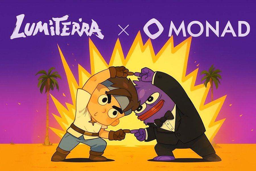 Lumiterra 已在
<a href="/monad/">Monad</a>
测试网上启动了 smol 活动！  在gmonad.lumiterra.net/lumonad铸造您的日常🍋以解锁独家的游戏内 Monad 服装皮肤。  您获得的服装取决于您在 Monad 测试网上的资产持有量。需要特定代币？只需登录 Uniswap 即可兑换。