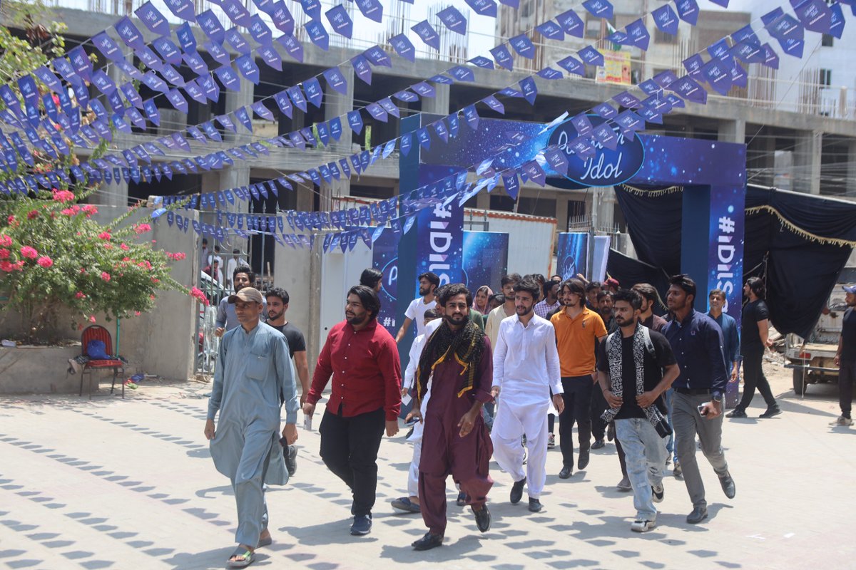 alphaTayyaba's tweet photo. The wait is finally over! The grand stage is set, the lights are on, and the voice of Pakistan is ready to rise. Are you ready to witness history? 
 #PakistanIdol2025
@pakistanidol_ 
https://t.co/wekpf6GzO0 https://t.co/0yA8EXEMDy