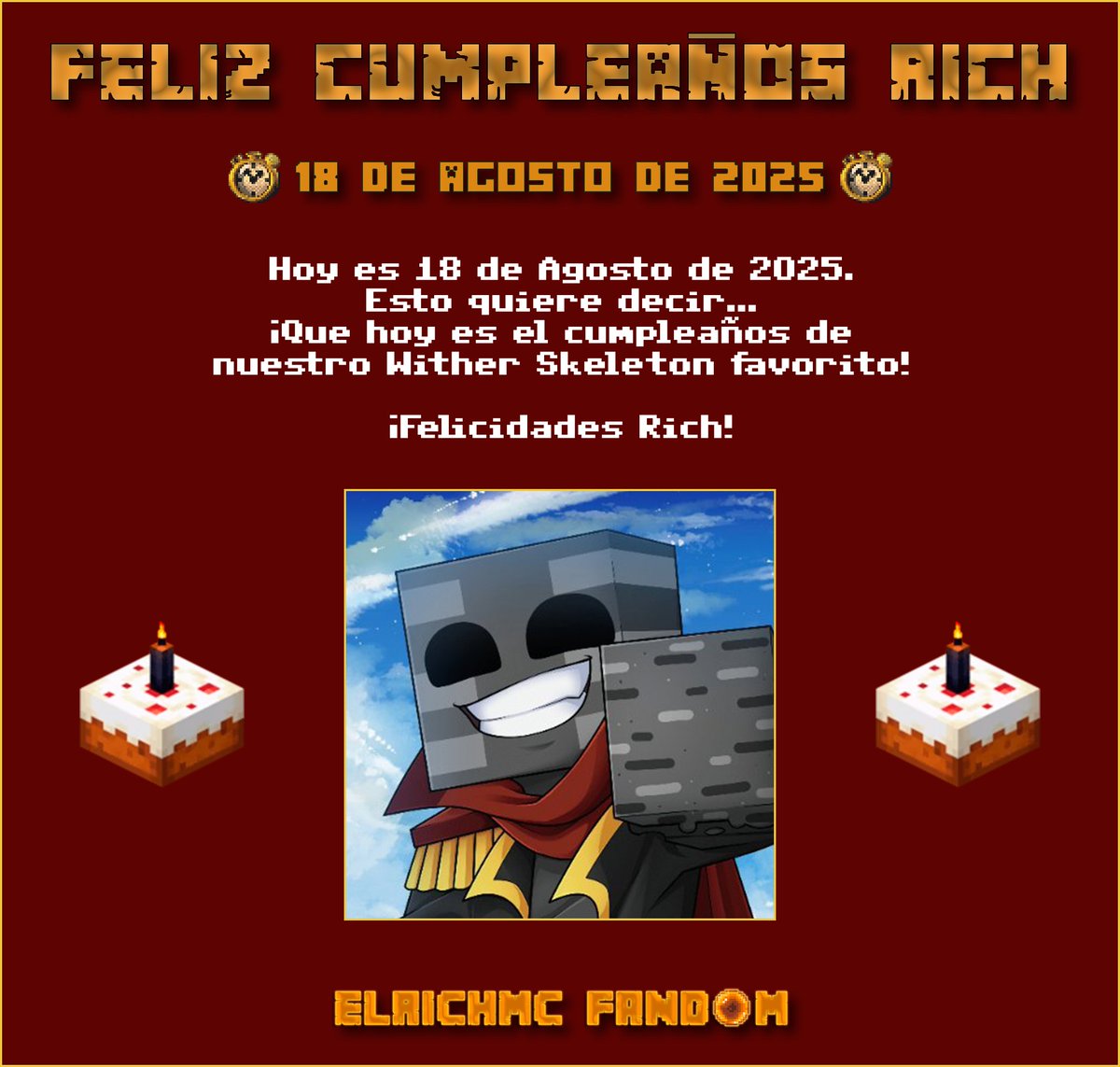 ¡Feliz cumpleaños Rich! 🎉